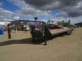 2016 Load Max T/A Gooseneck Equipment Trailer,