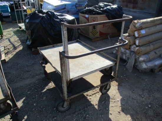 (2) Steel Push Carts