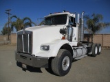 Kenworth T800 T/A Heavy Haul Truck Tractor,