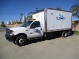 2003 Ford F550 SD S/A Box Truck,