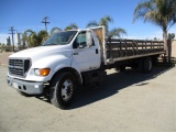 2003 Ford F650 Flatbed Truck,