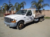 Ford F350 SD Flatbed Truck,