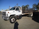 Chevrolet Kodiak S/A Flatbed Stake Bed Truck,