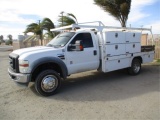 2008 Ford F550 SD Utility Truck,