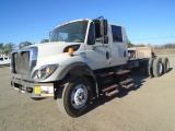 2009 International 7500 T/A CrewCab Cab & Chassis,