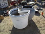 (2) Misc Sized Fiberglass Pots