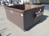 6'x6' Trash Bin On Wheels