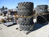 (4) Equipment Tires