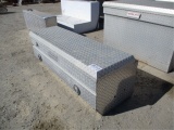 Knaack Aluminum Diamond Plate Truck Bed Tool Box,