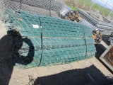 Rolls Of Chain Link Fence W/Privacy Slats