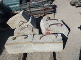 Lot Of Solid Concrete Weights