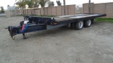 Interstate T/A Tilt Deck Equipment Trailer,