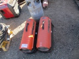 (2) Floor Heaters & (1) Propane Tank