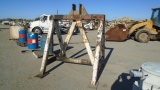 Metal Excavator Arm Steel Stand