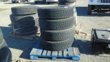 (4) Misc 22.5 Tires