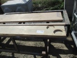 (2) Metal Table/Carts