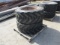 (2) 445/50D Equipment Tires & Rims