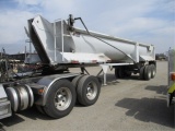 2000 WCC STR32 T/A End Dump Trailer,