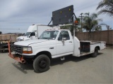 Ford F450 S/A Flatbed Truck,