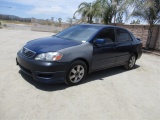 2006 Toyota Corolla Sedan,