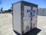 Unused Bastone Mobile Double Bathroom Unit,