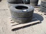 (2) 295/75R 22.5 Tires