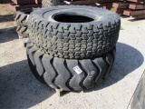 Lot Of (2) Wheel Loader Tires,