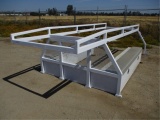 Truck Bed Ladder/Lumber Rack W/Tool Boxes