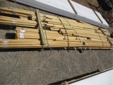 Lot Of Misc Size Wood Poles