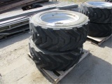 (2) 445/50D Equipment Tires & Rims