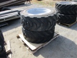 (2) 445/50D Equipment Tires & Rims