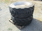 (2) 445/50D Equipment Tires & Rims