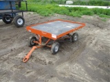 Golf Cart T/A Flatbed Trailer,