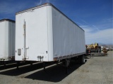 Utility S/A Van Trailer,