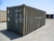 20' Shipping Container,