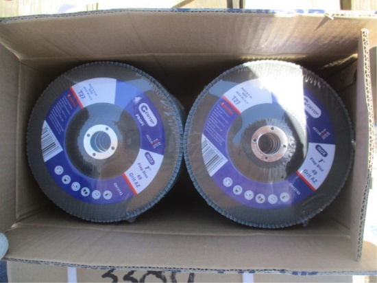 Lot Of Unused 7" Flap Discs,
