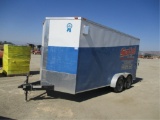 2017 American T/A Enclosed Car Haul Trailer,