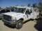 2004 Ford F450 Crew-Cab SD S/A Flatbed Truck,