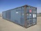 40' Shipping Container,