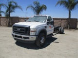 2009 Ford F550 S/A Cab & Chassis,