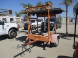 2000 Solar-Tech S/A Towable Arrow Board,