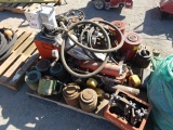 Power Team Hydraulic Pump, Enarpac Adapters,