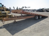 2007 Econoline T/A Tilt Bed Equipment Trailer,