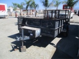 Texas Trailer S/A Utility Trailer,