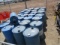 Lot Of 30 Gallon Poly Barrels