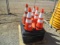 Lot Of PVC Safety Cones