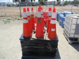 Lot Of Traffic Cones