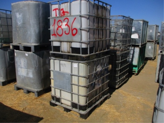 (2) Plastic Bins W/Fork Holes