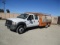 2005 Ford F550 Crew-Cab S/A Flatbed Utility Truck,