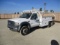 2007 Ford F450 XL S/A Flatbed Utility Truck,